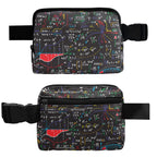 Colourful Maths Formulas - Belt Bag