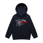 I'm The Bomb, Atom - Kids Hoodie Navy Kids Hoodie Printed In Australia