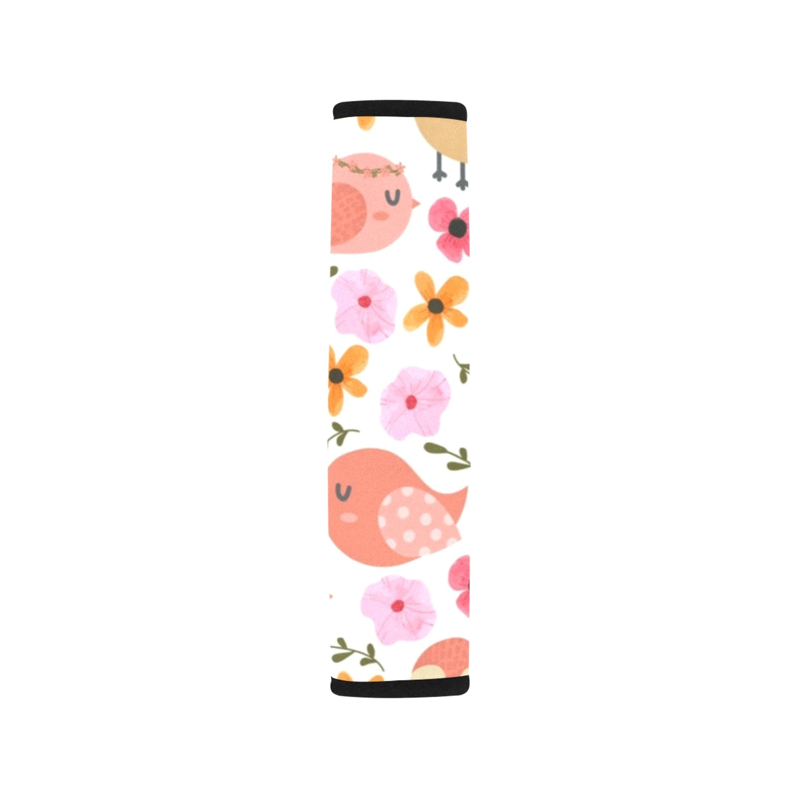 Lovely Birds Car Seat Belt Cover 7''x10'' (Pack of 2) Car Seat Belt Cover 7x10 (Pack of 2) animal Birds Printed Offshore