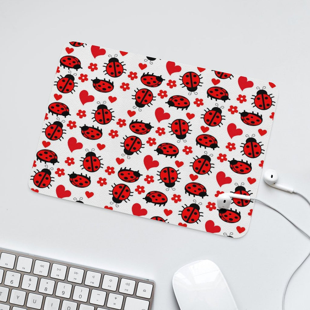 Ladybugs Leather Mouse Pad Leather Mouse Pad animal Printed Offshore