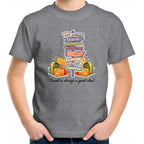 Travel Is Always A Good Idea - Kids Youth T-Shirt Grey Marle Kids Youth T-shirt Printed In Australia