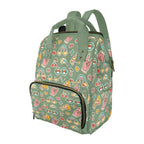 Groovy Retro Multi-Function Backpack, Nappy / Diaper Bag One Size Multi-function Backpack, Nappy / Diaper Bag Printed Offshore Retro