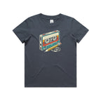 Cassette Tape And Pencil - Kids Youth Staple Tee