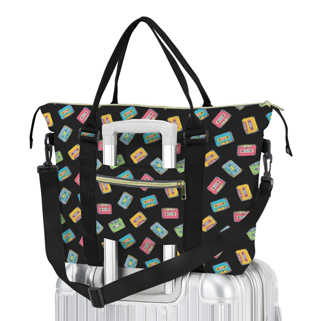Colourful Cassettes Duffle Bag-Simple (Model 1715) One Size Duffle Bag-Simple (1715)