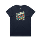 Cassette Tape And Pencil - Womens T-shirt