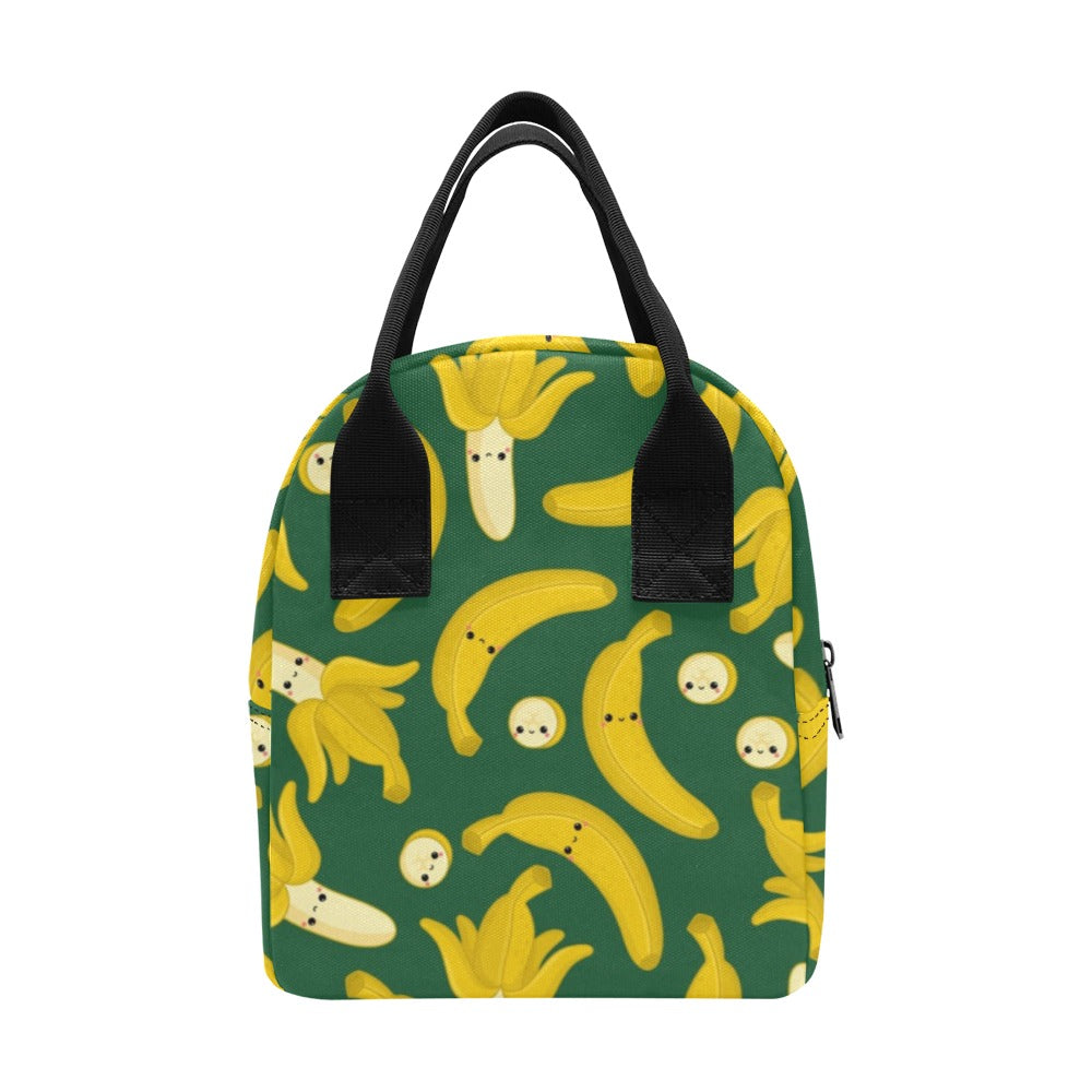 Happy Bananas - Zipper Lunch Bag Zipper Lunch Bag Printed Offshore