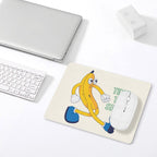 Banana, Time To Split Leather Mouse Pad Leather Mouse Pad Food Printed Offshore