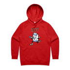 Life Is Short, Milk It - Womens Hoodie Red Womens 2XL Womens Hoodie Fitness Printed In Australia