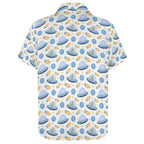 UFO's Women's Short-Sleeve Button Up Shirt