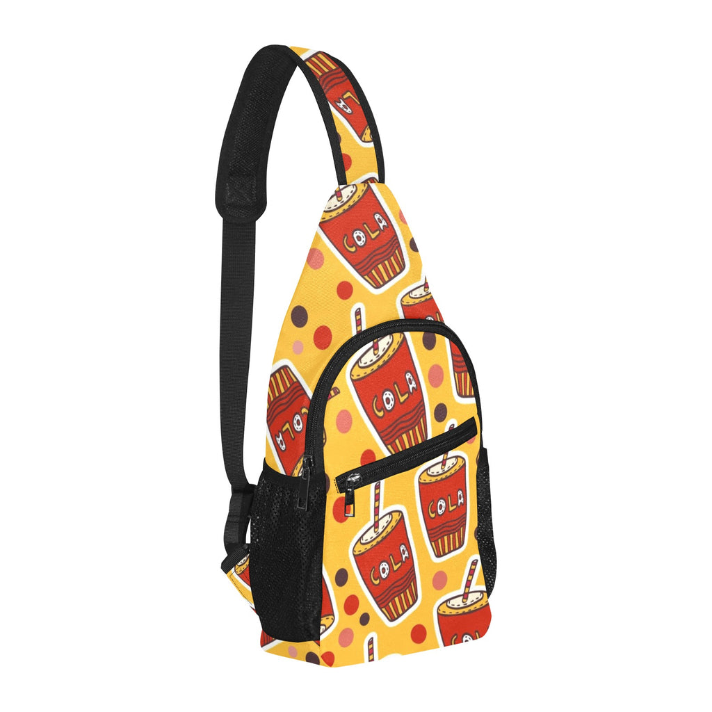 Cola Chest Bag Cross Body Chest Bag Food Printed Offshore