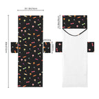 Candy Beach Chair Towel Cover with Side Pockets