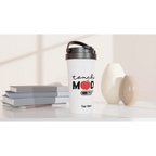 Personalise - Teacher Mode On - White 15oz Stainless Steel Travel Mug Personalised Travel Mug
