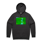 Alien Backing Into Hedge Meme - Mens Hoodie Coal Mens Hoodie Printed In Australia Sci Fi