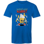 Sweet And Salty, Ice Cream And Fries - Mens T-Shirt Bright Royal Mens T-shirt Food Printed In Australia