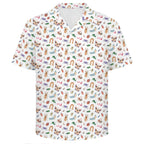 Cute Bugs Men's Crinkle Hawaiian Shirt