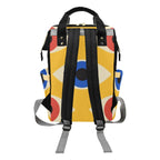 Eyes on Yellow - Multi-Function Backpack, Nappy / Diaper Bag
