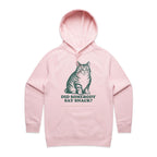 Cat, Did Somebody Say Snack - Womens Hoodie