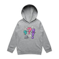 Funny Punctuation Kids AS Colour Hoodie