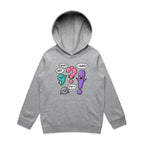 Funny Punctuation Kids AS Colour Hoodie