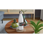 Mum Mode On - White 17oz Stainless Steel Water Bottle White Water Bottle Globally Fulfilled
