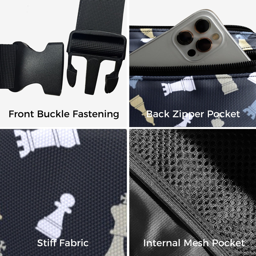 Chess Pattern - Belt Bag