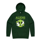 Aliens Don't Believe In You Either Men's AS Colour Hoodie