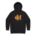 Gold Fish Periodic Table Women's AS Colour Hoodie