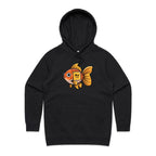 Gold Fish Periodic Table Women's AS Colour Hoodie