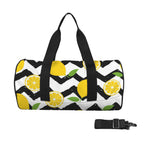Zig Zag Lemons Duffle Bag one size Duffle Bag Printed Offshore
