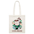 Cool Beans, Coffee Parcel Canvas Tote Bag Default Title Small Tote Bag Coffee Printed In Australia