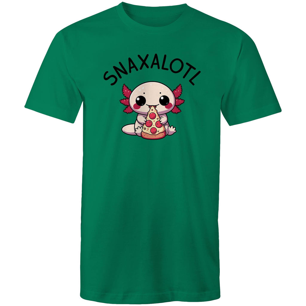 Snaxalotl, Axolotl Pizza - Mens T-Shirt