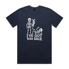 Skeleton, I've Got Your Back - Mens T-shirt