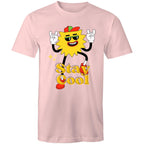 Stay Cool - Mens T-Shirt Pink Mens T-shirt Printed In Australia