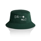 Cat String Theory Physics AS Colour Bucket Hat