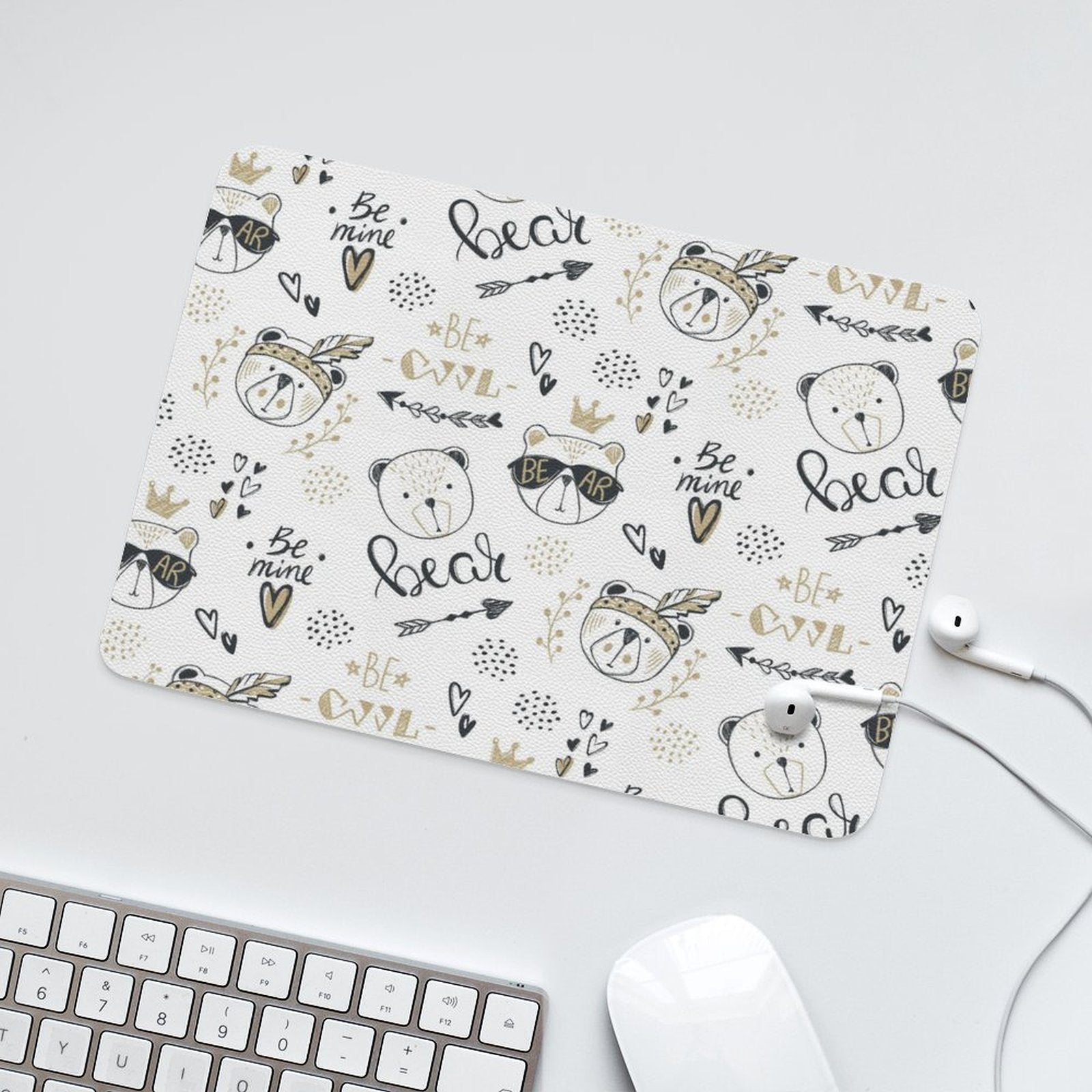 Bears - Leather Mouse Pad Leather Mouse Pad animal Printed Offshore