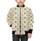 Cute Autumn Creatures Kids Bomber Jacket Kids Bomber Jacket animal Printed Offshore