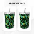 Cactus Plants Small Stainless Steel Travel Mug Cup 12oz/350ml