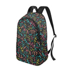 Squiggle Time - Fabric Backpack