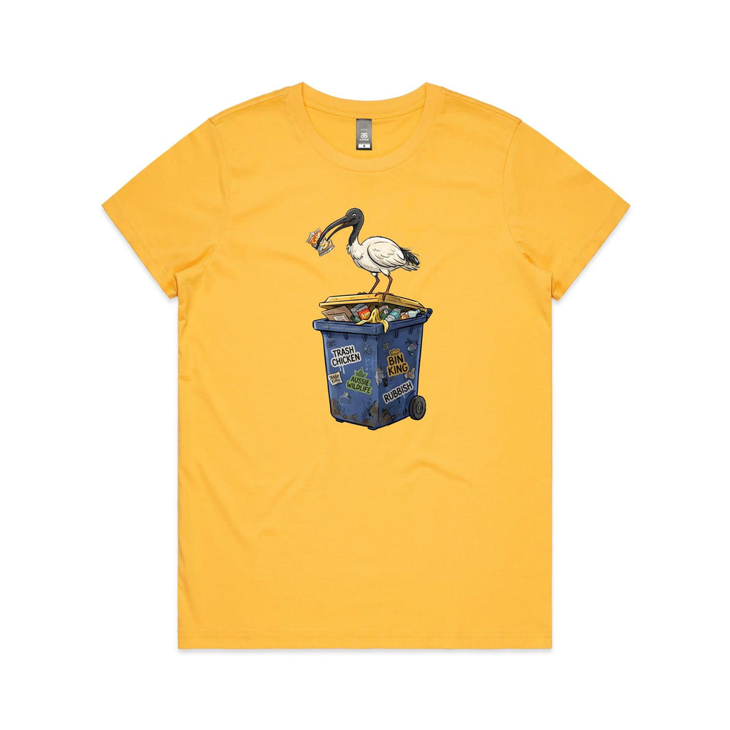 Bin Chicken Australian Ibis Women's AS Colour T-shirt
