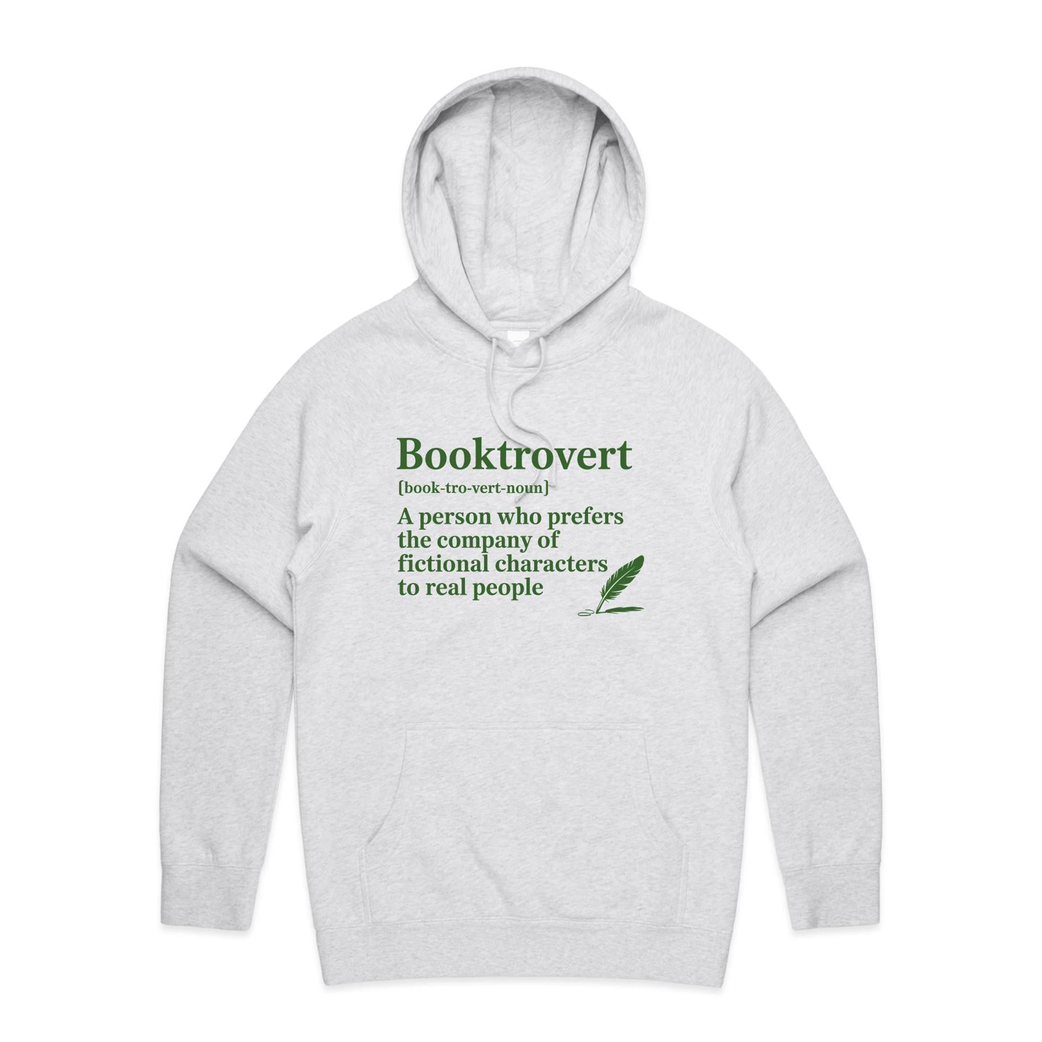 Booktrovert, Book Introvert - Mens Hoodie