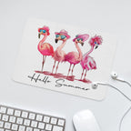 Flamingo, Hello Summer Leather Mouse Pad Leather Mouse Pad animal Printed Offshore