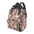 Watercolour Books - Multi-Function Backpack, Nappy / Diaper Bag