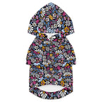 Graphic Floral Pet Hoodie (Large Size)