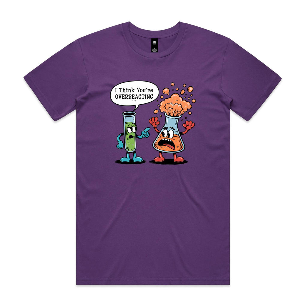 I Think You're Overreacting Chemistry Men's AS Colour T-shirt