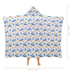 UFO's Kids Hooded Blanket 100cm x 130cm