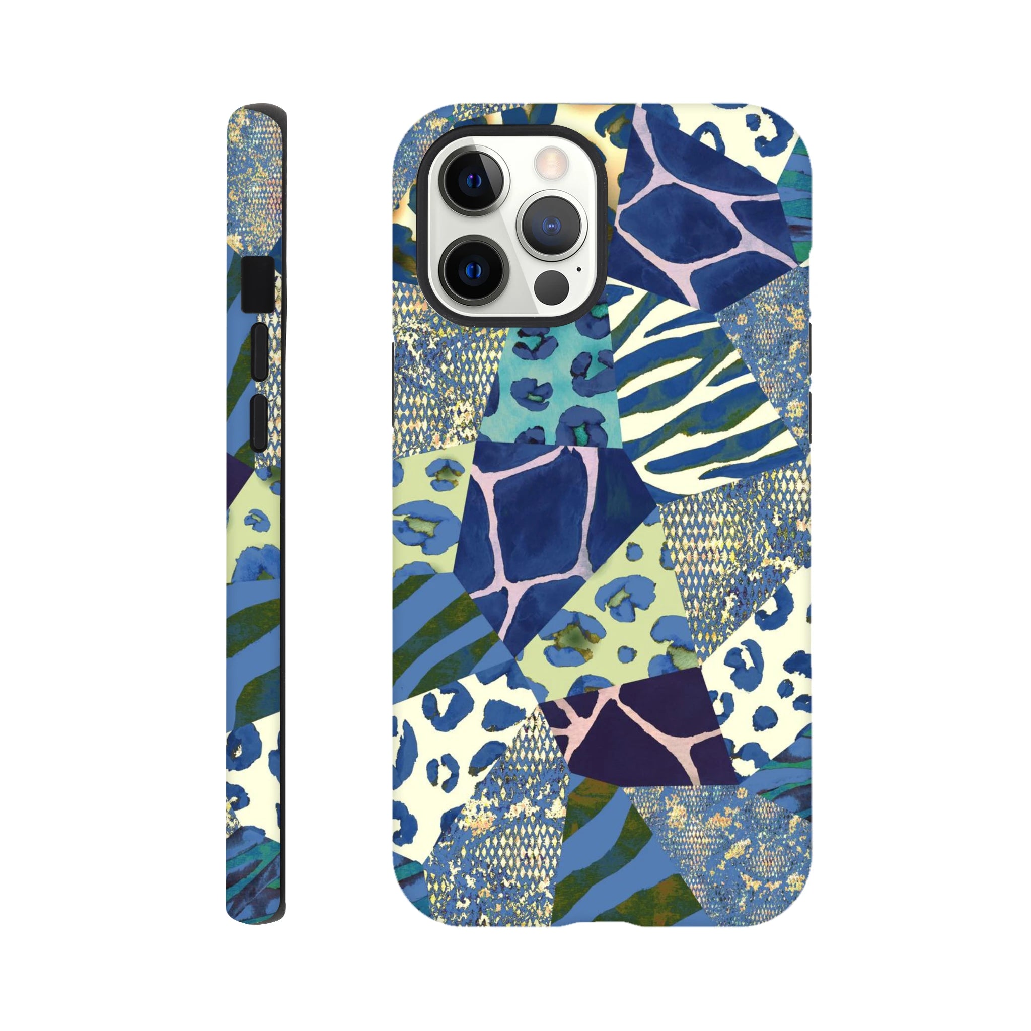 Animal Mosaic - Apple iPhone Tough case iPhone 12 Pro Max iPhone Tough Case animal Globally Fulfilled
