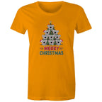 Koala Christmas Tree - Womens T-shirt