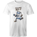 Life Is Short, Milk It - Mens T-Shirt White Mens T-shirt Motivation Printed In Australia