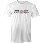 More Espresso Less Depresso - Mens T-Shirt White Mens T-shirt Coffee Printed In Australia