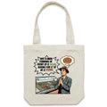Just A Man Standing In Front Of A Salad Canvas Tote Bag Default Title Tote Bag Food Printed Offshore